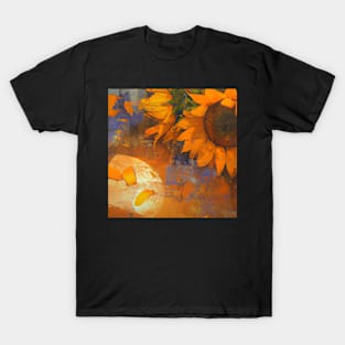 sunflower art T-Shirt